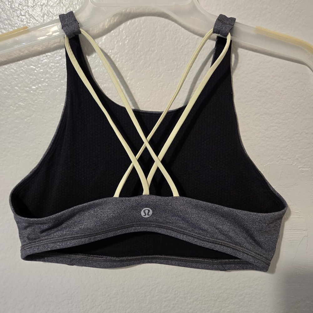 Lululemon Athletica Soul Cycle Energy Bra No Inserts Size 6 - Picture 2 of 4
